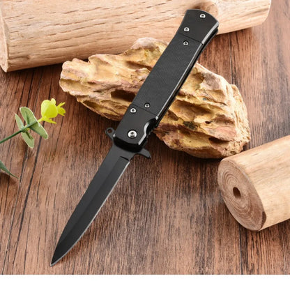 Outdoor Portable Folding Knife Stainless Steel High Hardness Multi-purpose Pocket Knife for Camping Hiking Survival EDC Tool