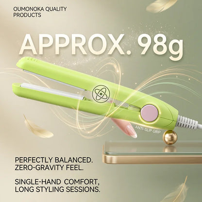 New Curling Iron Mini Hair Straightener Iron Ceramic Straightening Styling Tools Hair Curler Flat Iron Beard Straightener