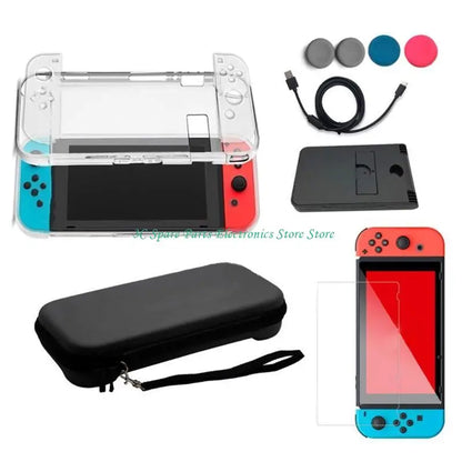 SZ Storage Bag Waterproof Case for Game Switch Screen Protector Console Game