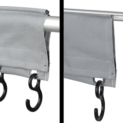 Camping Coat Hooks Racks Clothes Hook Rail With Piping For Caravan Motorhome Keder Piping Rail Strips Or Tent Roof Poles