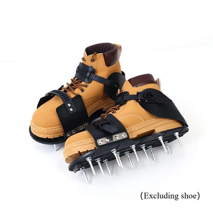 Outdoor Portable Garden Grass Nail Shoes Epoxy Floor Paint Nail Shoes Cement Self Leveling Tools Lawn Loosening Shoes