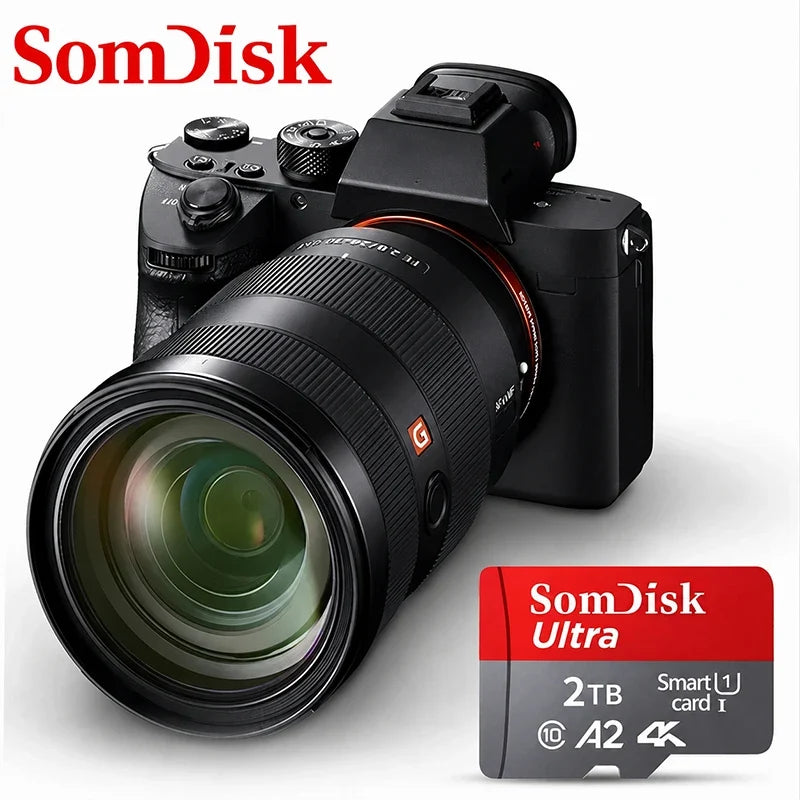 128gb Micro Tf/ SD Card Class 10 High Speed Memory Cards Stable