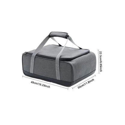 Outdoor Camping Cookware Bag  Cutlery Pouch Large Capacity Tableware Handbag Outdoor Stove Tableware Storage Bag for Picnic BBQ