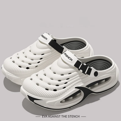 Big Size 38-49 Fashion Men's Summer Outdoor Sports Clogs Non Slip Soft Bottom Wading Beach Sandals Male Cozy Hollow Out Sandals