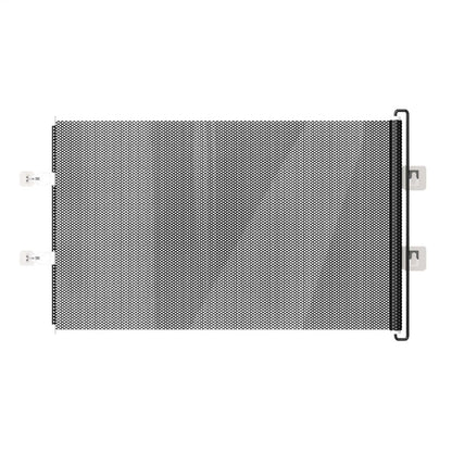 Retractable Pet Gate Dog Retractable Gate No-Drill Childproof Net Fence Cat Baffle for Indoor Staircase Patio Fireplace Deck