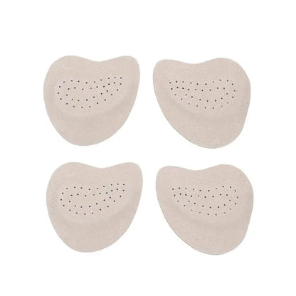 2Pairs Sandals Anti-slip Stickers Forefoot Pad Women High Heels Pain Relief Insert Insoles Toe Cushion Foot Care Shoes Pad