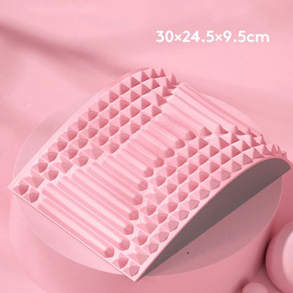 Back Stretcher Neck Pillow Relieve Massage Lumbar Support Massager for Neck Waist Stretch Device for Lower Back Stretcher YBAMQ2