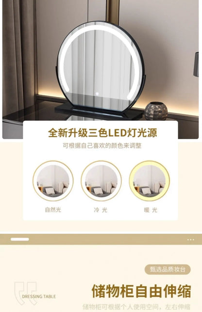 Drawer Vanity Table Accessories Drawer Storage Vanity Table Makeup Bedroom Coiffeuse Avec Miroir Et Tabouret Bedroom Furniture