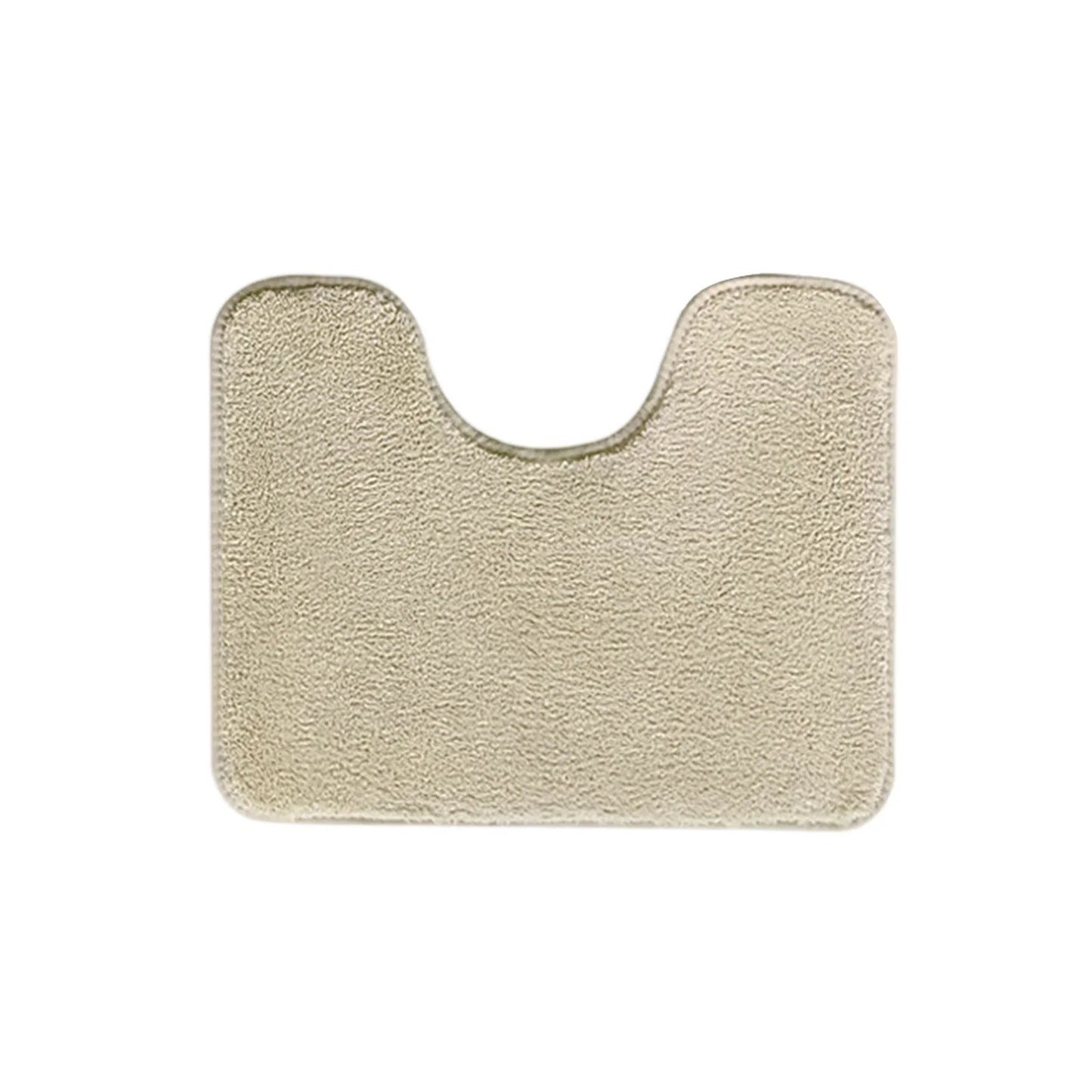 U-Shaped Toilet Mat Bathroom Mat Bathroom Carpet Bathroom Carpet Memory Foam Bath Mat Anti-Skid Super Absorbent