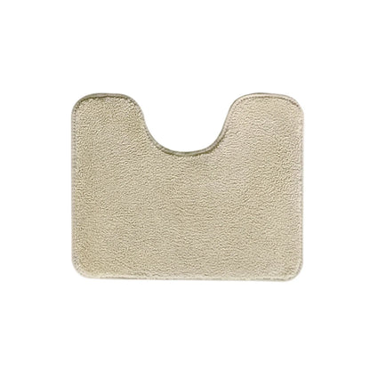 U-Shaped Toilet Mat Bathroom Mat Bathroom Carpet Bathroom Carpet Memory Foam Bath Mat Anti-Skid Super Absorbent