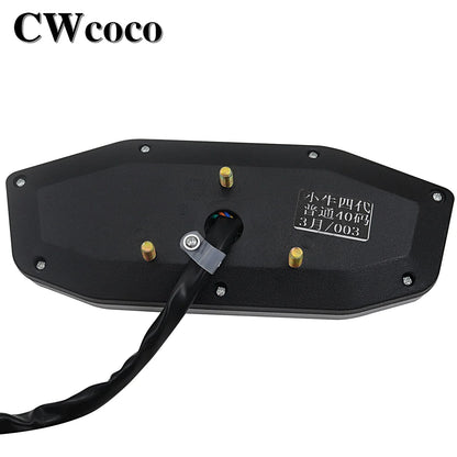 Electric Scooter 60V 72V Odometer Battery Power Display Speedometer Gear Table For Citycoco Scooter Harley Scooter Accessories