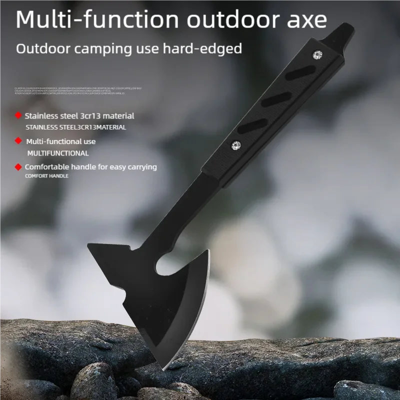 Cutting, Felling, Self-Protection, Safety Axe, Outdoor Camping Axe, Outdoor Camping Multifunctional Two Models