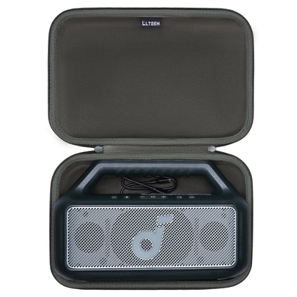 Bluetooth Speaker Case for soundcore Boom 2 Outdoor Bluetooth Speaker Storage Carrying Bag Accessories for Bluetooth Speaker