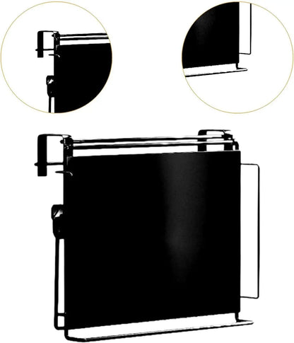 Kitchen Cabinet Door Hook Organizer Adjustable Portable Accessories Space Saving Countertop Organizer Shelf Rack for Balcony