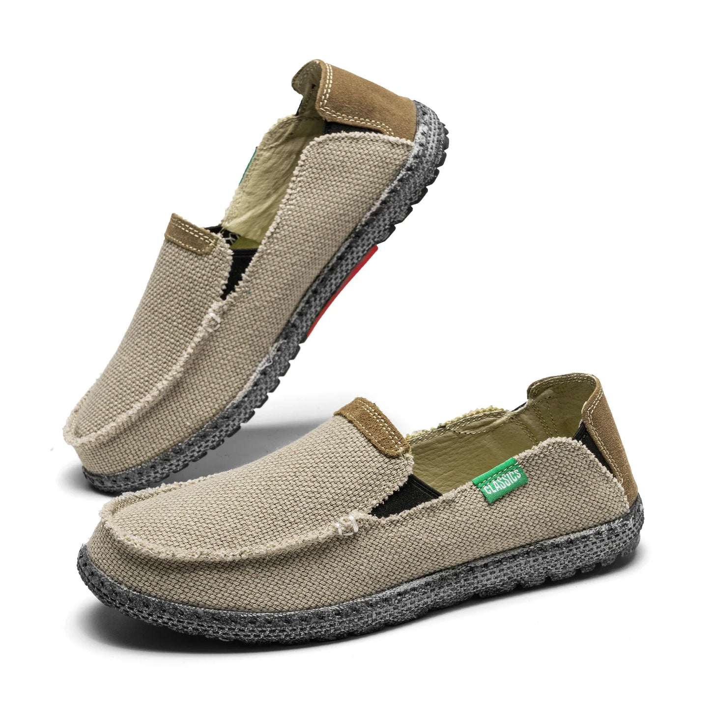 Men’s Loafers Slip-Resistant Casual Footwear Designed for Urban Lifestyle  Lace-Free Design for Comfortable Barefoot Wear