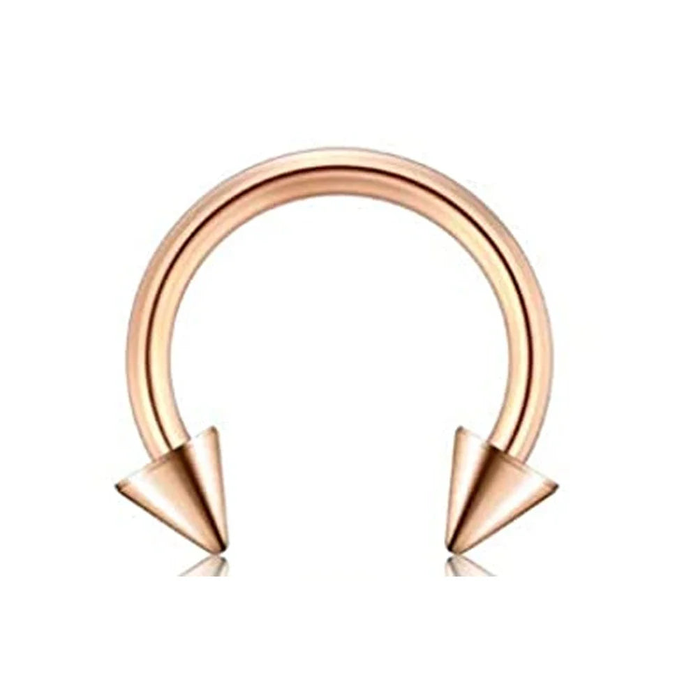 31 Styles 16G Surgical Steel 1 Pcs Nose Septum Rings Piercing Jewelry Horseshoe Cartilage Earring Eyebrow Lip Retainer 8mm 10mm