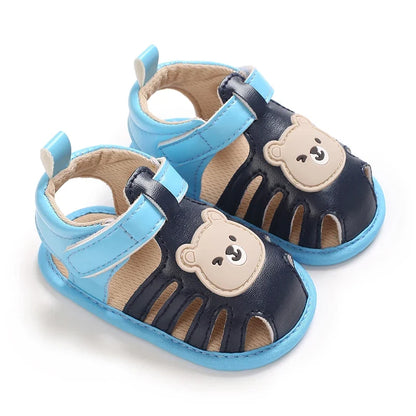 Infant Pre-Walker Shoes 0-18M Baby Shoes Summer Sandals, Cute Breathable Soft Sole Footwear for Boys Girls