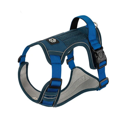 Pet Dog Tactical Harness Reflective For Medium Large Dogs Vest Adjustable Reflective Big Dog Harnesses Pet Accessoires Supplies