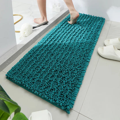1 Piece Bathroom Carpet Bath Mat, Non-Slip Super Thick Lotus Pine Soft