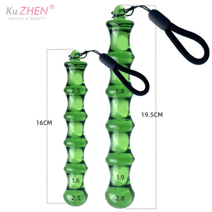 1PCS Massage Stick Smooth Thornless Meridian Acupoint Sticks Muscle Relaxation Suitable For Shoulders Neck Hips Jade Massager