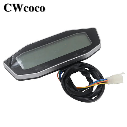 Electric Scooter 60V 72V Odometer Battery Power Display Speedometer Gear Table For Citycoco Scooter Harley Scooter Accessories