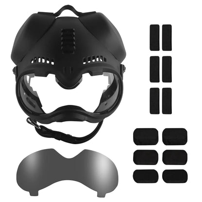 Tactical K9 Dog Helmet With Mounting Rail Goggles Outdoor Hunting Combat Training Large Patrol Dogs Sheepdog Pet Protection Gear