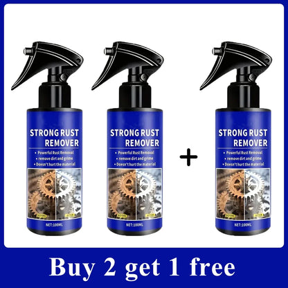 2026 Car All-Purpose Rust Remover Spray - 100ML, Fast-Acting Iron Oxidation Eliminator, Restores Shine, Safe on Various Surfaces
