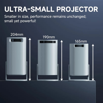 P30PRO Android 14 Smart Mini Projector WiFi6 BT 5.0 Supports 4K 1280 * 720P Supports Screen Mirroring Home Theater Projector
