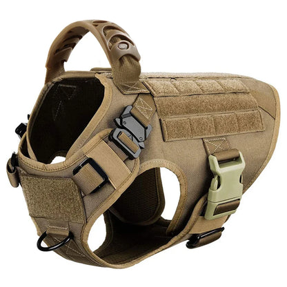 Large Dog Harness Pet German Shepherd Training Vest Tactical Medium Dog Harnesses Hunting For Dogs Accessories