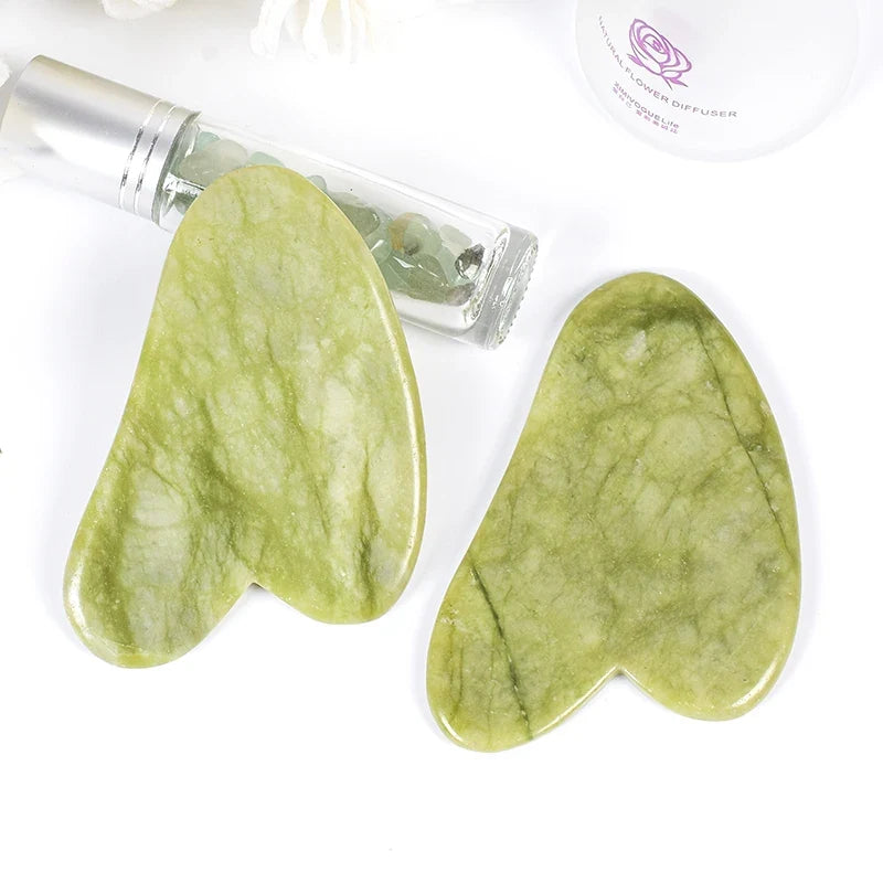 Natural Massager For Face Gouache Scraper Facial Massage Jade Guasha Scraper Gua Sha Skin Scraping Skincare SPA Dropshipping
