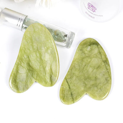 Natural Massager For Face Gouache Scraper Facial Massage Jade Guasha Scraper Gua Sha Skin Scraping Skincare SPA Dropshipping