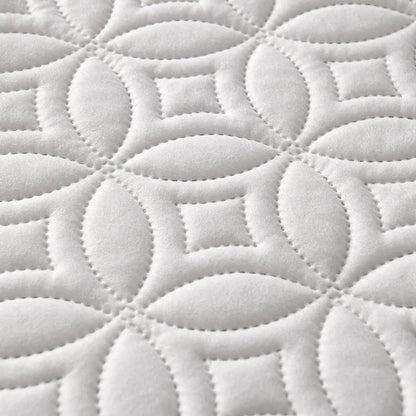 Ultrasonic Quilted Waterproof Antibacterial Mattress Protector Breathable Ultra Soft Noise Free 30CM Deep Pocket Fitted Sheet