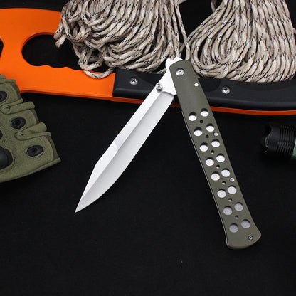 Folding Knife TI LITE Flipper Knife S35VN Blade Outdoor Professional Military Tactical Hunting Survival Self defense Knives Tool