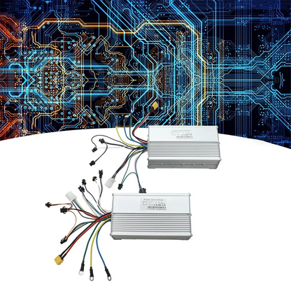 For JP 60V 50A DC Brushless Controller Dual Motor for Electric E Bike Brushless Controller