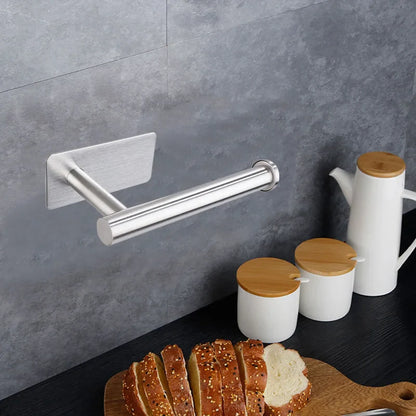 5-Piece Bathroom Hardware Set – Wall-Mounted Accessories Including Towel Bar, Hooks, and Toilet Paper Holder