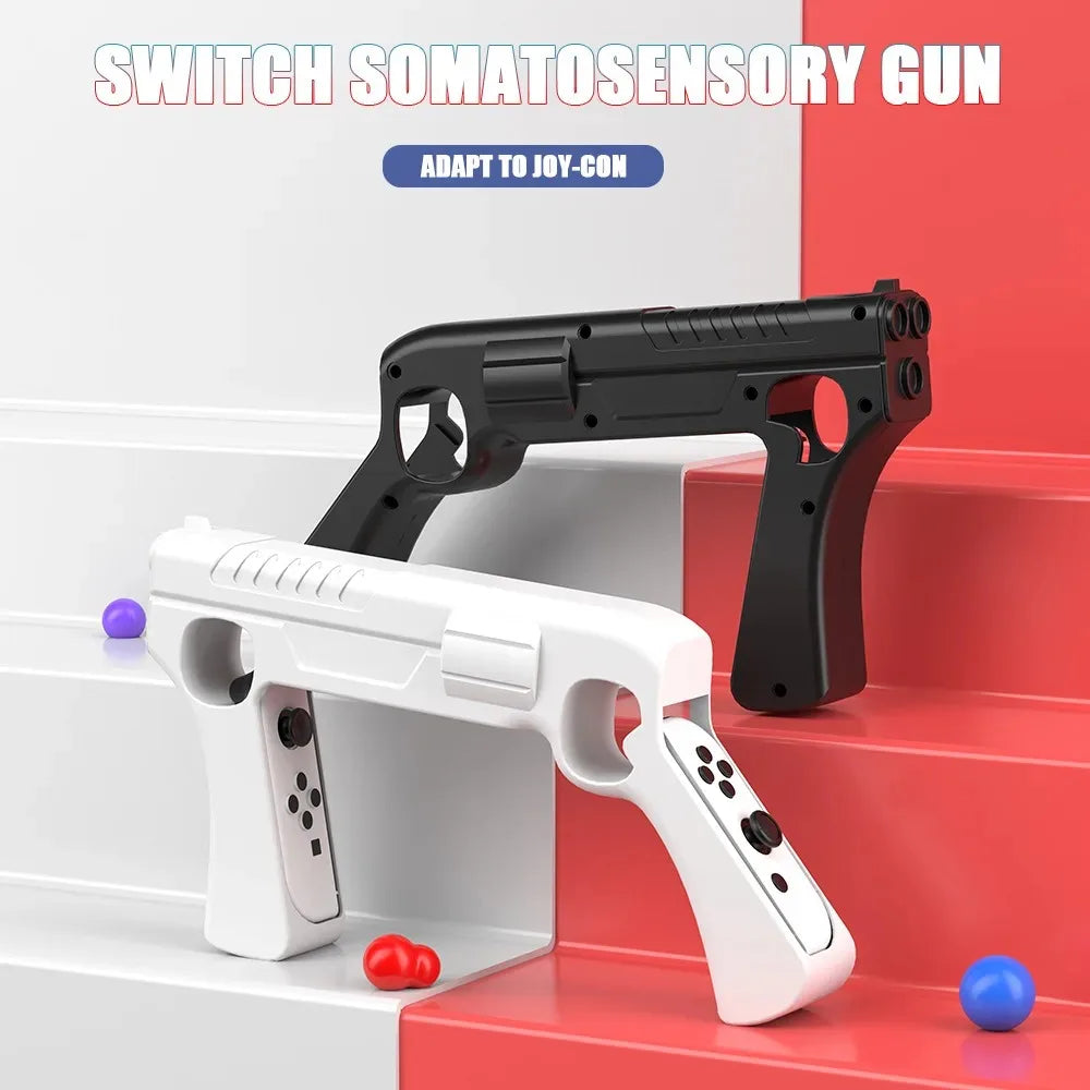 Switch OLED Game Stock Handle Bracket and Somatosensory Gun for NS Shooting Games Premium Quality