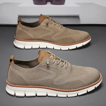 2025 New Men Casual Sports Shoes Anti Slip Wear-Resistant Breathable Cushioning Color Versatile Casual Sports Shoes
