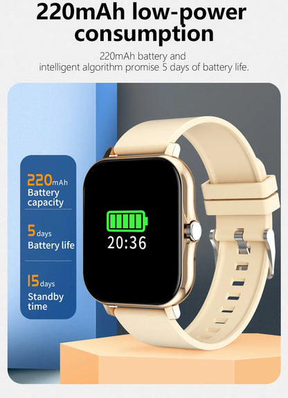 Multifunction Smart Watch For Men Women Kids Message Remind Music Control Sport Step Calories D13 Smartwatch Alarm Clock 116Plus