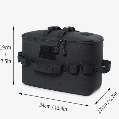 Outdoor Tactical Camping Picnic Foldable Portable Tool Storage Bag Camping Fishing Gear Organizer Bag
