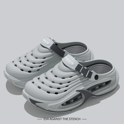 Big Size 38-49 Fashion Men's Summer Outdoor Sports Clogs Non Slip Soft Bottom Wading Beach Sandals Male Cozy Hollow Out Sandals