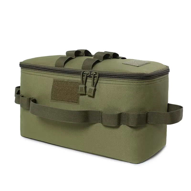 Camping Storage Bag Large Capacity Camping Storage Bag Outdoor Ground Nail Tool Organizer Picnic Cookware Utensils Carry Pouches