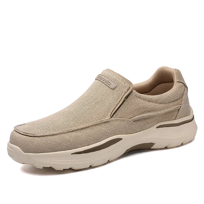 Men's Shoes Comfortable Canvas Shoes Breathable Loafers Men's Walking Sports Shoes Men's Trendy Casual Sports Shoes