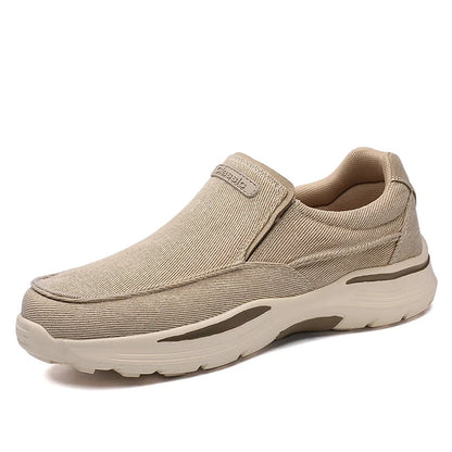 Men's Shoes Comfortable Canvas Shoes Breathable Loafers Men's Walking Sports Shoes Men's Trendy Casual Sports Shoes