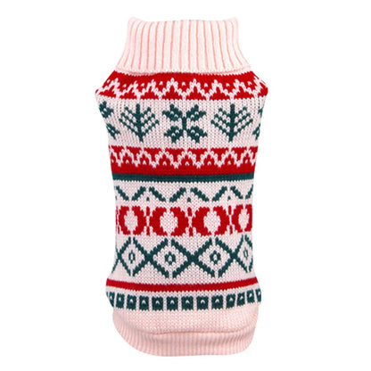 Dog Sweater Warm Knitting Crochet Clothes for Dog Chihuahua Dachsh Classic for Autumn Winter 100% Cotton All Seasons Solid Doagk