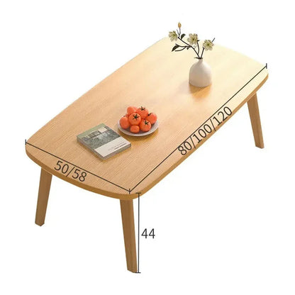Folding Coffee Table  Small Coffee Tables for Living Room Portable Simple Modern Center Table for Small Spaces No Assembly