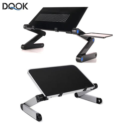 Foldable Laptop Stand Cooling Notebook Bracket Adjustable Ergonomic Laptop Support Base Holder Laptop Tablet Accessories Stands