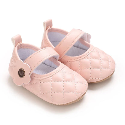 0-1year Baby Shoes Infant Pre-Walker Shoes Girls Princess Bow Shoes