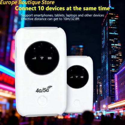 2026 NEW 4G 5G Portable Pocket WiFi Router 300Mbps USB Powered Mobile Hotspot Asian European Version Pocket Internet