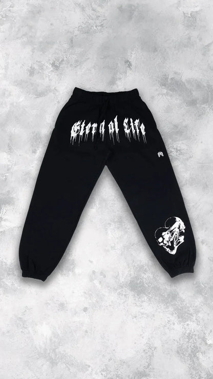 2024 European and American Men's New Year Wear Sports Pants Casual Sports Training Pants Men's Gym Pants