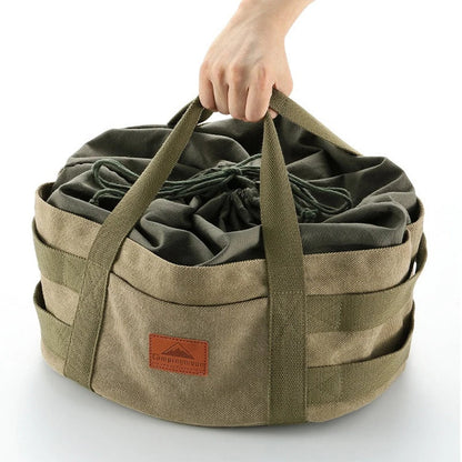 Large Size Convenient Camping Bag Food Fruit Vegetable Water Outdoor Activities Carry Bag